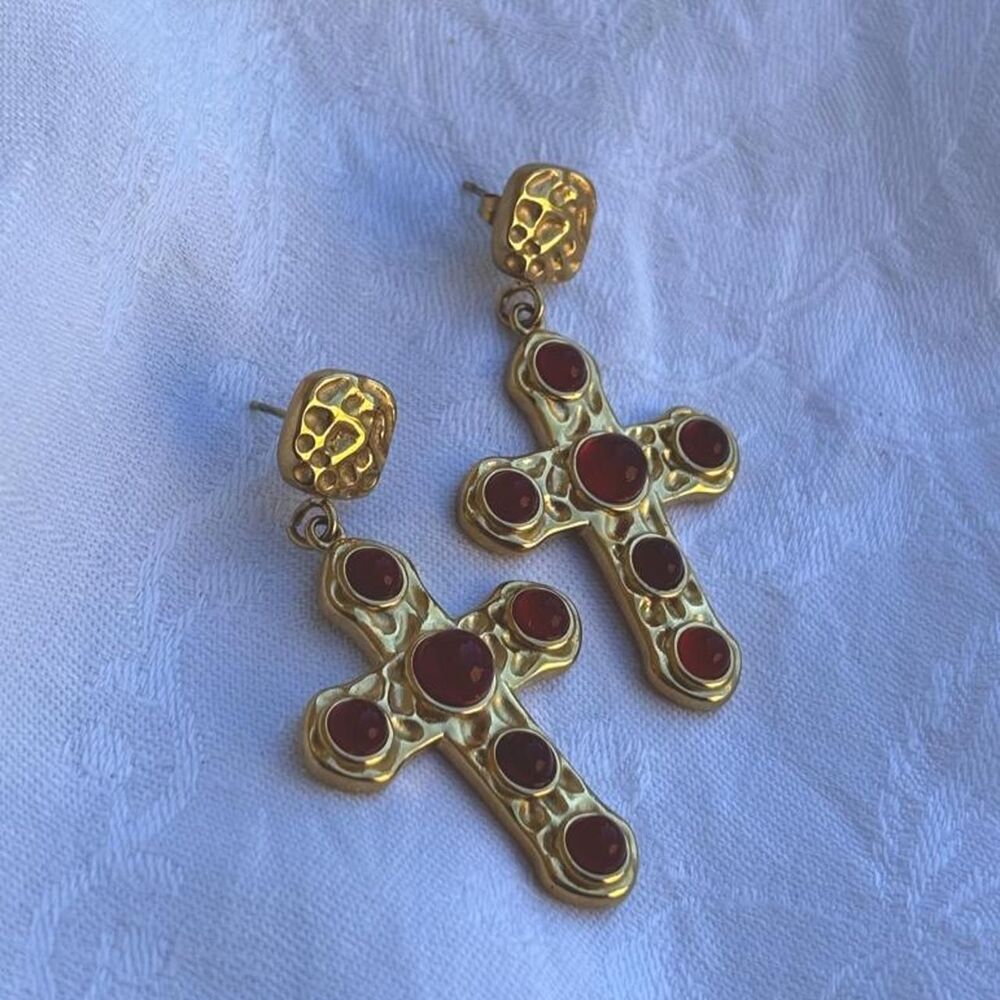 Unbranded Women's Red and Gold Jewellery